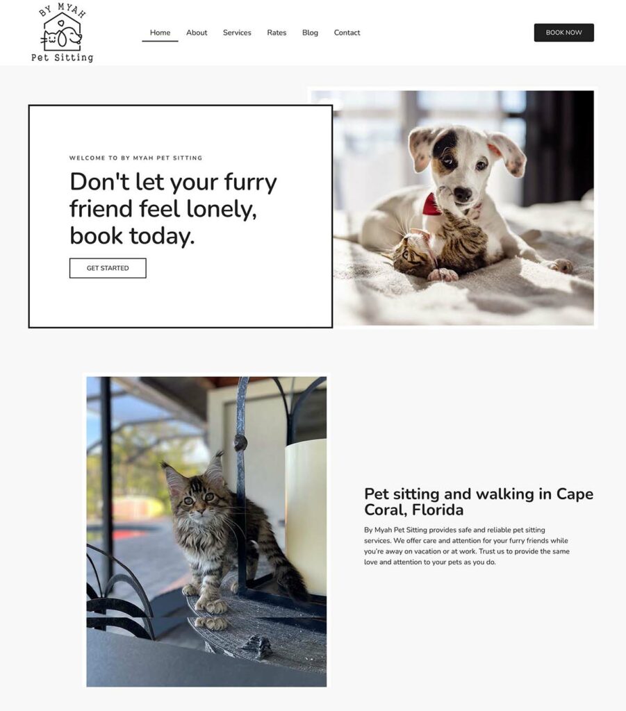 By Myah Pet Sitting Cape Cora, Florida